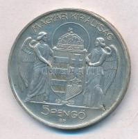 1939. 5P Ag "Horthy balra" T:1-,2 
Adamo P8.2