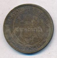 1929. 2P Ag "Madonna" T:3 patina 
Adamo P7