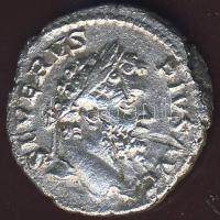 Római Császárság Septimius Severus 193-211. Denar Ag verési hibából adódó peremhiba