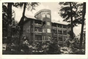 5 db régi városképes lap, szállodák: Mátra (Baan szálló, Sport szálló, Kékes szálló, Dobogó-kő (Park...