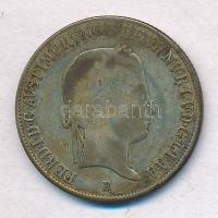 1841B 20Kr Ag V. Ferdinánd T:3 patina