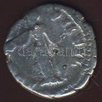 Római Császárság Faustina Minor +176. (Marcus Aurelius felesége) Denar Ag T: 3/4+ ü