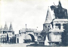 7 db régi magyar és történelmi magyar városképes lap (Budapest, Farkasgyepű, Félixfürdő) / 7 pre-194...