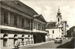 6 db főleg modern magyar városképes lap (Tótkomlós, Tata, Budapest) / 6 mainly modern Hungarian town...