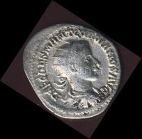 Római Császárság III. Gordianus 238-244. Antoninian Ag, érdekes verethibák, illetve többletveret T:2/2-