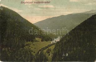 Koritnyica, Korytnica; Prasivai völgy. Komor Testvérek kiadása / Prasiva valley (fa)