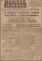 1956 Magyar Ifjúság, I. évf. 3. szám. 1956. november 3., 4 p.