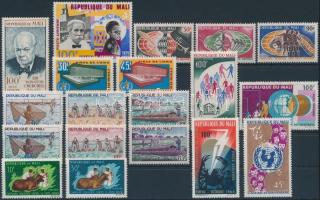 1965-1967 4 db sor + 6 db bélyeg, 1965-1967 4 sets + 6 diff. stamps