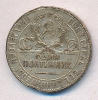 Szovjetunió 1924. 50k Ag T:2- durva ph. 
Soviet Union 1924. 50 Kopeks Ag C:VF serious edge error 
...