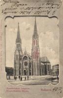 Budapest VII. Erzsébetvárosi templom. Divald Károly 451. sz. (EK)
