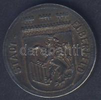 Német Birodalom/Császárság /Elberfeld  1917. 10Pf fém szükségpénz T:3