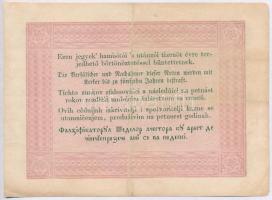 1848. 5Ft "Kossuth bankó" barna nyomat T:III 
Adamo G109A