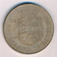 Hollandia 1973. 10G Ag "Julianna" T:2 patina
Netherlands 1973. 10 Gulden Ag "Juliana...