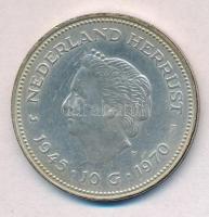 Hollandia 1970. 10G Ag "Julianna" T:1- patina
Netherlands 1970. 10 Gulden Ag "Julian...