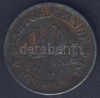 Német Birodalom/Császárság /Pforzheim 1918. 10Pf fém szükségpénz T:3