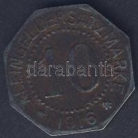 Német Birodalom/Császárság /Schneidemuhl 1916. 10Pf fém szükségpénz T:3