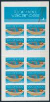 Üdvözlő bélyeg bélyegfüzet, Greeting stamp stamp-booklet