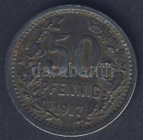 Német Birodalom/Császárság /Iserlohn 1917. 50Pf fém szükségpénz T:3