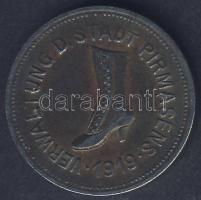 Német Birodalom/Weimari Köztársaság/Pirmasens 1919. 10Pf fém szükségpénz T:3