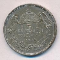 1908KB 5K Ag "Ferenc József" T:2 ph., ü., patina
Adamo K7