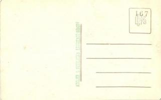 Brassó, Kronstadt, Brasov; Die schwarze Kirche in Kronstadt / Piac, Fekete templom, Strumpfkönig, Si...