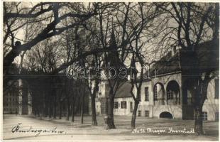 1933 Brassó, Kronstadt, Brasov; Katalin-kapu, park / city gate, park. photo