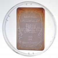 2001. 4000Ft Ag "100 éves a gödöllői művésztelep" eredeti MNB dísztokban, tanúsítvánnyal T...