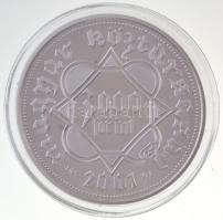 2001. 3000Ft Ag "Ezeréves a magyar pénzverés" eredeti MNB dísztokban, tanúsítvánnyal T:PP
...