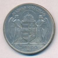 1930. 5P Ag "Horthy jobbra" T:3 
Adamo P8