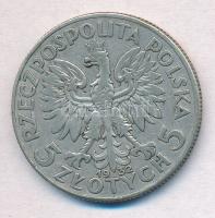 Lengyelország 1932. 5Zl Ag T:2 
Poland 1932. 5 Zlotych Ag C:XF