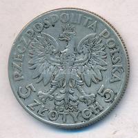 Lengyelország 1933. 5Zl Ag T:2 
Poland 1933. 5 Zlotych Ag C:XF