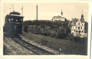 Linz, Pöstlingberg, Elektr. Bergbahn / narrow-gauge electric railway, mountain tramway