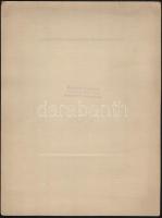 1917 Bp. VIII., Fiatal hölgy bundával díszített kabátban, műtermi fotó Gasché Gusztáv műterméből, pe...