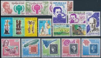 1979-1980 5 klf sor + 2 db bélyeg, 5 different set + 2 stamps