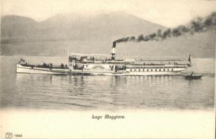 Lago Maggiore, Lago Verbano; SS Sempione passenger steamship