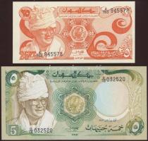 Szudán 1983. 25p + 5Pound T:I