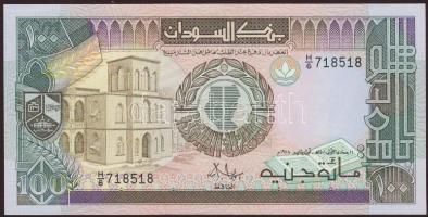 Szudán 1987-1990. 25P, 50P, 1Pound, 5Pound, 10Pound, 20Pound, 50Pound, 100Pound teljes sor T:I