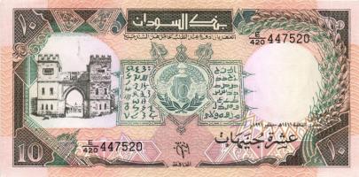 Szudán 1991. 5Pound, 10Pound, 20Pound, 50Pound T:I