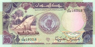 Szudán 1991. 5Pound, 10Pound, 20Pound, 50Pound T:I