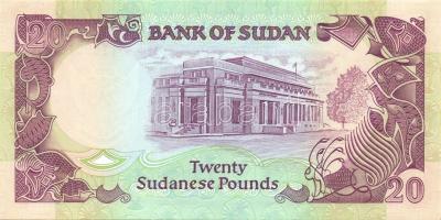 Szudán 1991. 5Pound, 10Pound, 20Pound, 50Pound T:I