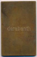 Madarassy Walter (1909-1994) ~1931. "Lillafüred" Br plakett (49x75mm) T:2 ph