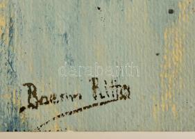 Boemm jelzéssel: Kislány portré. Akvarell, papír, 40×27 cm