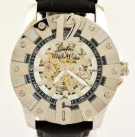 Graf von Monte Wehro automata karóra igényes replika, működő, új állapotban bór szíjjal. Nagyméretű ...