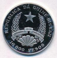 Guinea-Bissau 1993. 10.000P Ag "Elefánt" T:PP kis fo.
Guinea Bissau 1993. 10.000 Pesos &q...