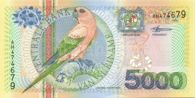 Surinam 2000. 5000G T:I