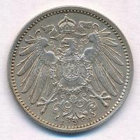 Német Birodalom 1915A 1M Ag T:1-
German Empire 1915A 1 Mark Ag C:AU