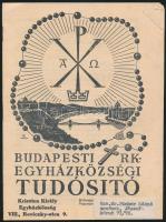 1944 Budapesti Rk. Egyházközségi Tudósító IX. évfolyam 3. szám, 14p