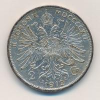 Ausztria 1912. 2K Ag "Ferenc József" T:2 patina
Austria 1912. 2 Corona Ag "Franz Jos...