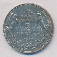1912KB 2K Ag "Ferenc József" T:2 patina Adamo K6
