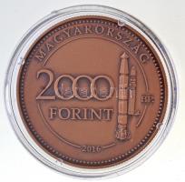 2016. 2000Ft Cu-Zn "Rákoskeresztúri Újköztemető Nemzeti Emlékhely" dísztokban T:1